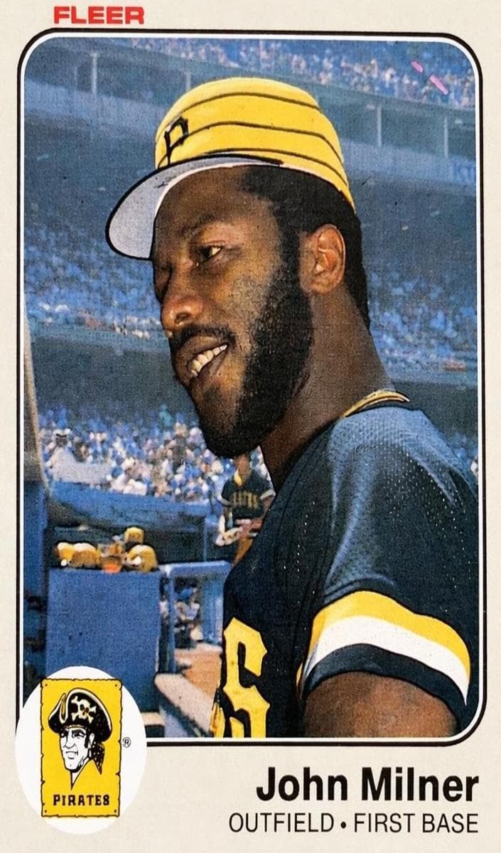 John Milner trading card
