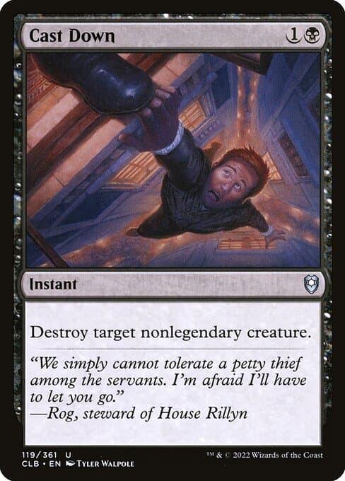 Cast Down 2018 Magic: The Gathering Dominaria