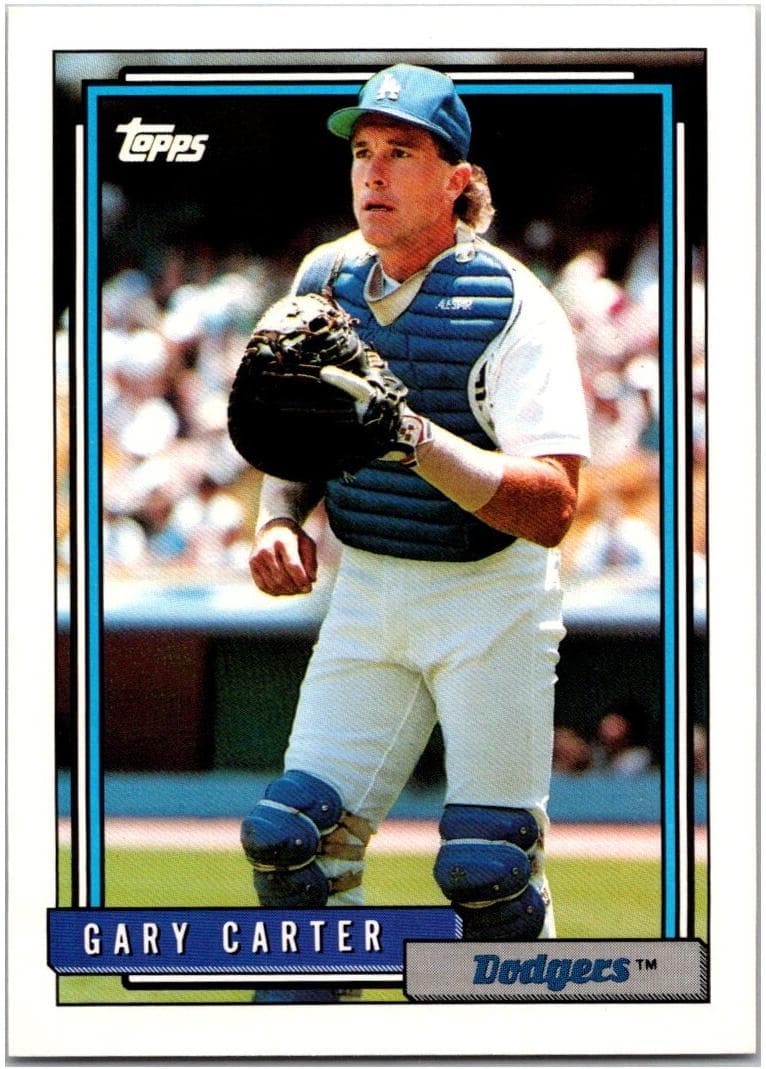 Gary Carter 1992 topps Topps