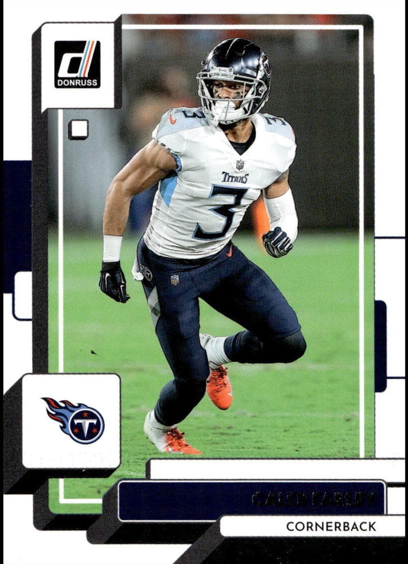 Caleb Farley trading card