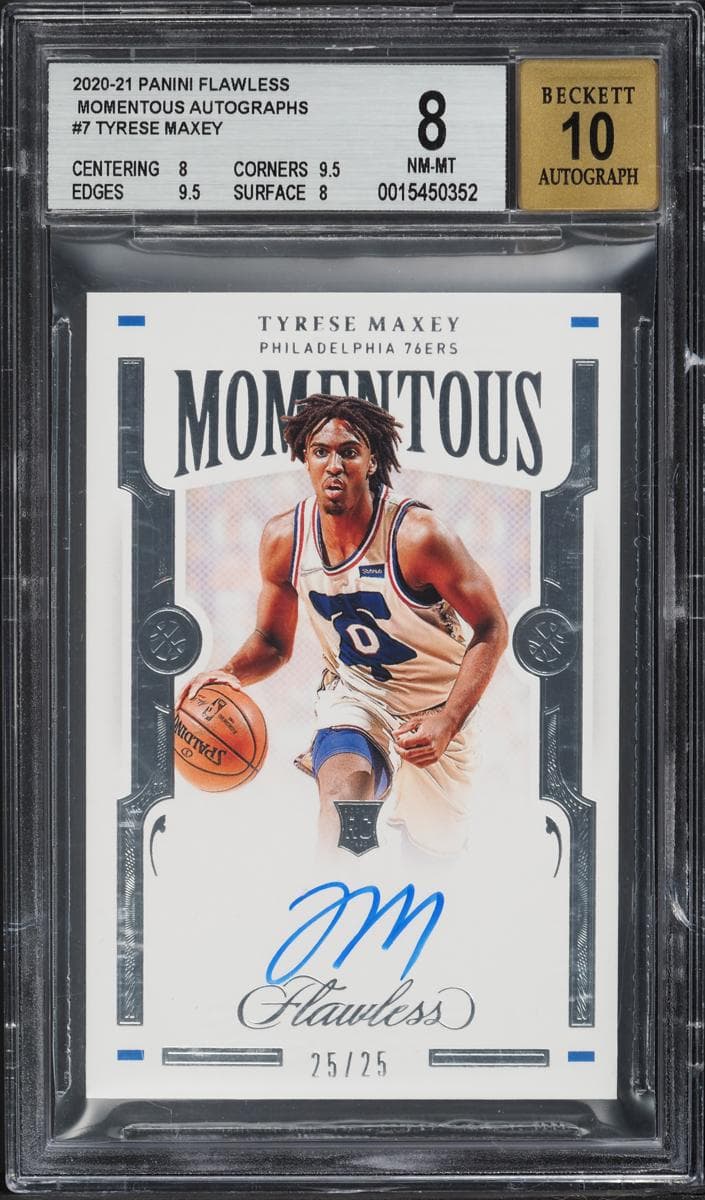 Tyrese Maxey 2020 panini