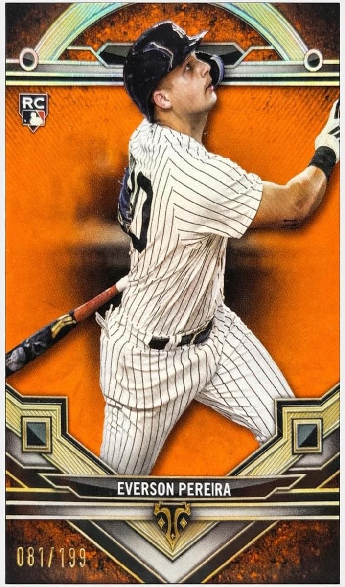 Everson Pereira 2024 topps Topps Triple Threads