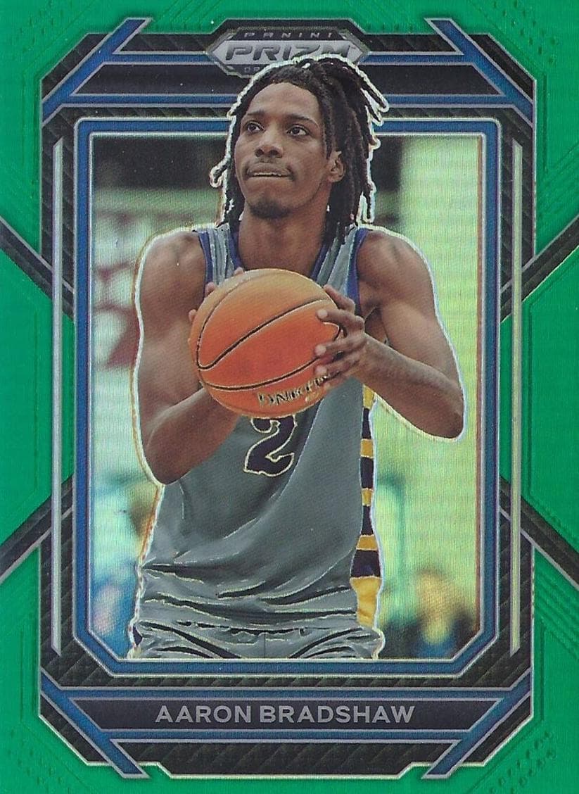 Aaron Bradshaw trading card