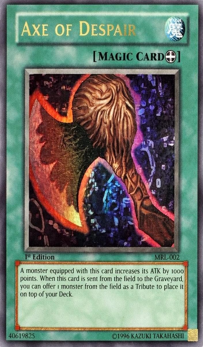 Axe of Despair 2002 Yu-Gi-Oh! Magic Ruler