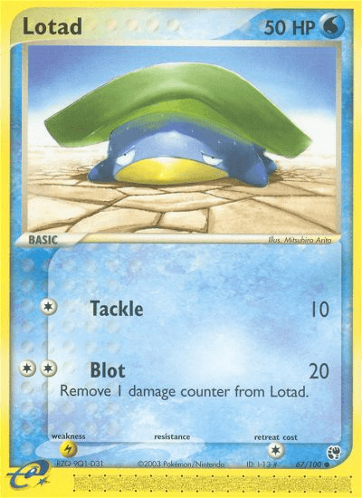 Lotad 2003 Pokemon