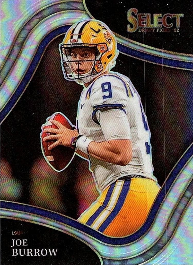 Joe Burrow 2022 panini Panini Select Draft Picks