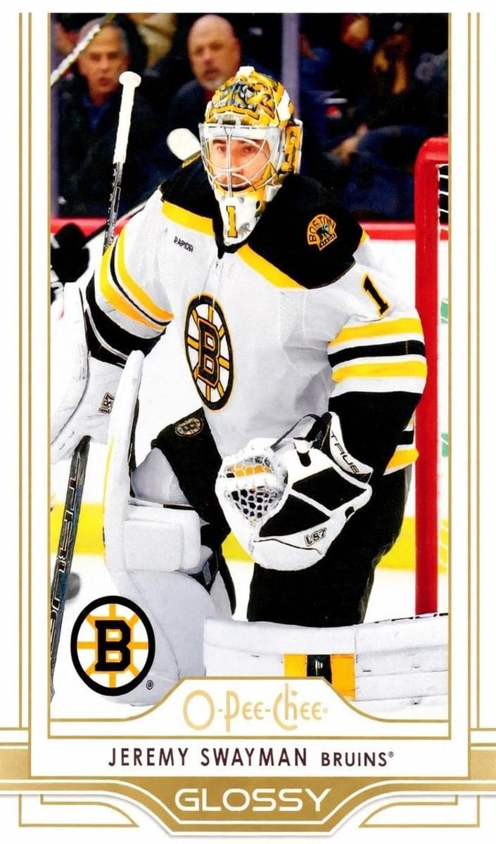 Jeremy Swayman 2025 upper-deck Upper Deck