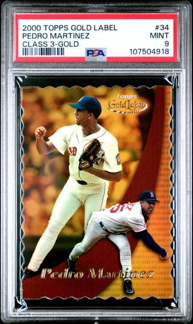 Pedro Martinez 2000 topps