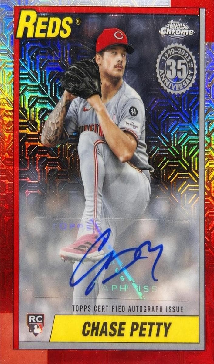 Chase Petty 2025 topps Topps Update