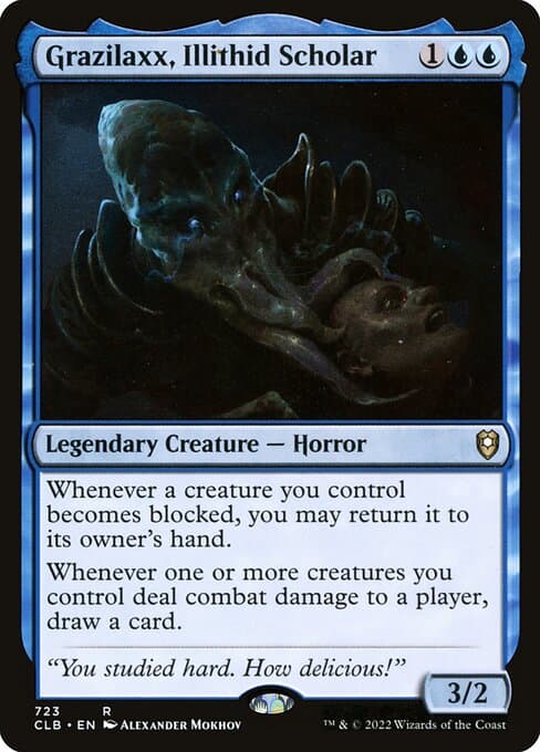 Grazilaxx, Illithid Scholar 2022 Magic: The Gathering Commander Legends: Battle for Baldur's Gate