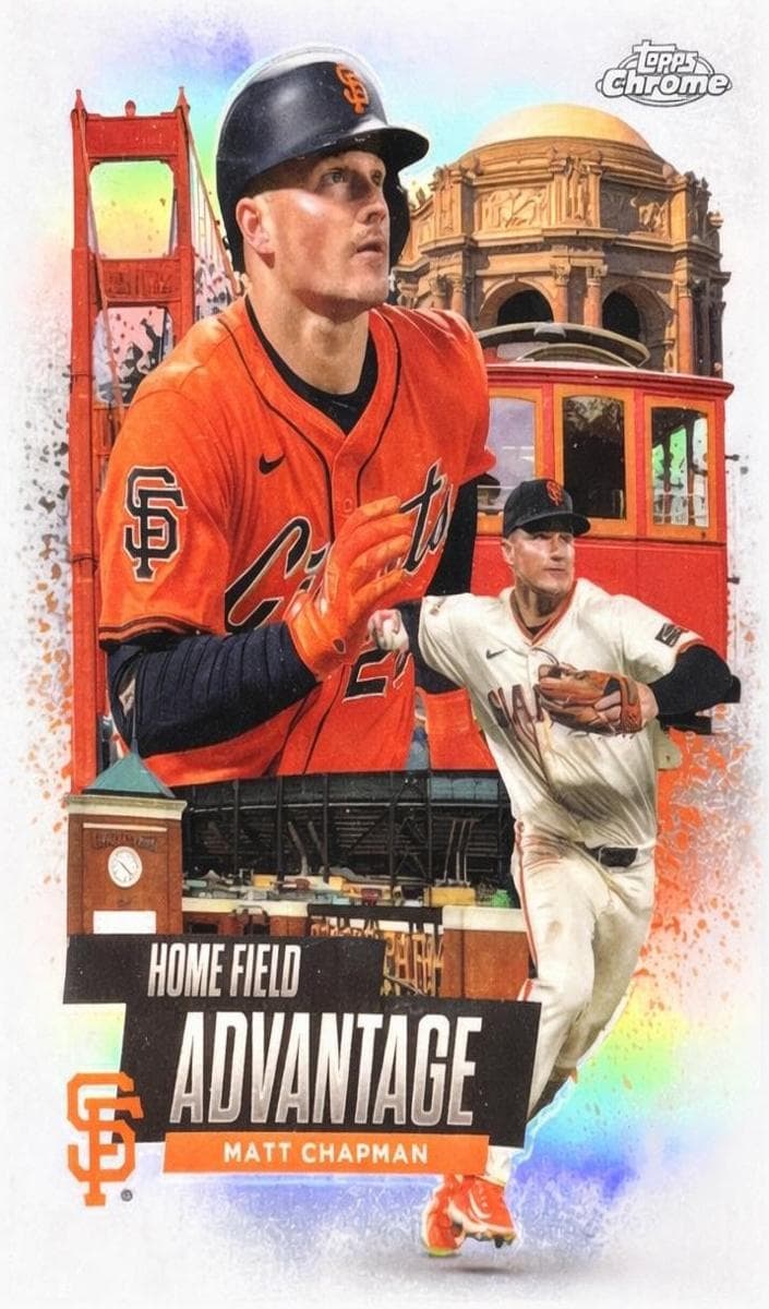 Matt Chapman 2025 topps Chrome