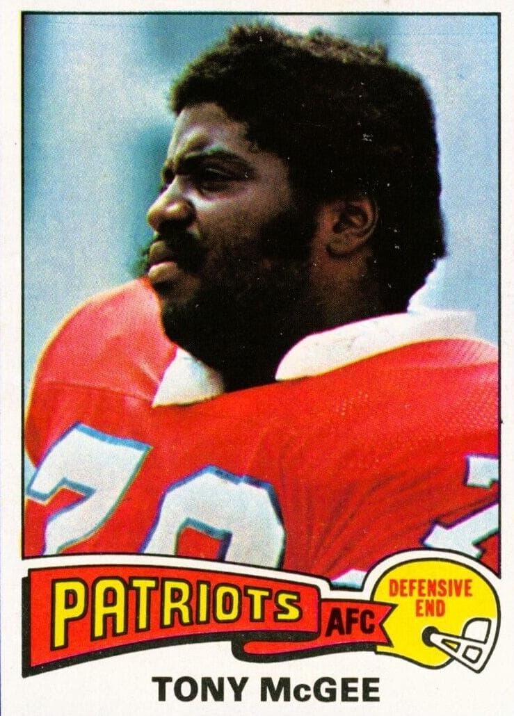 Tony McGee 1975 topps Topps