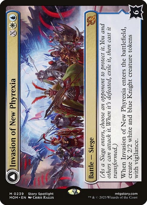 Invasion of New Phyrexia // Teferi Akosa of Zhalfir #239