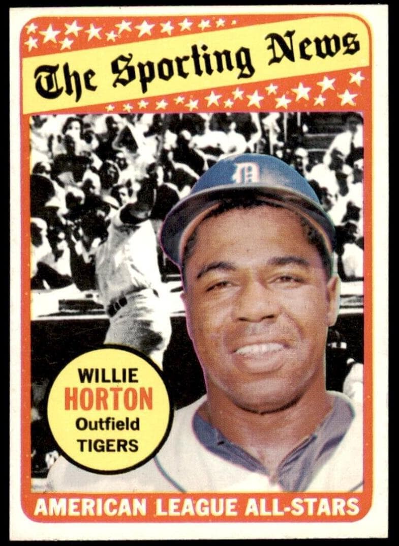 Willie Horton 1969 topps Topps