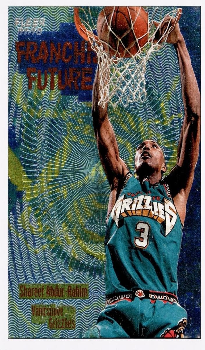 Shareef Abdur-Rahim 1997 fleer Fleer