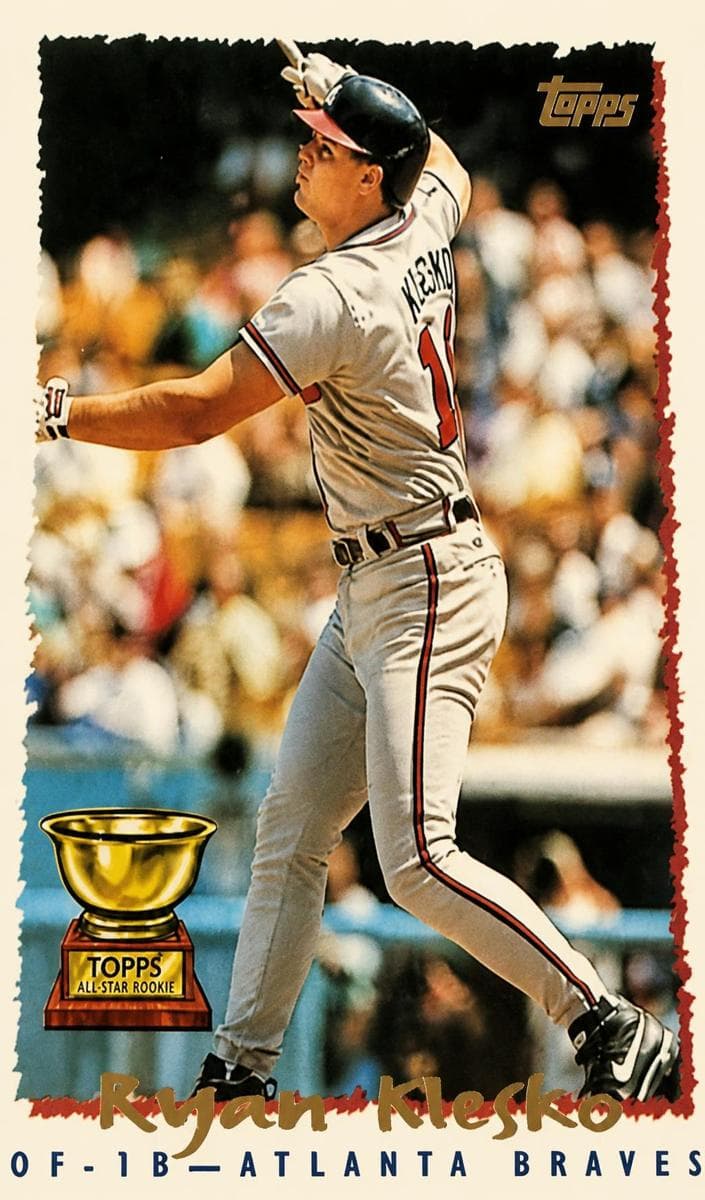 Ryan Klesko 1995 topps Topps