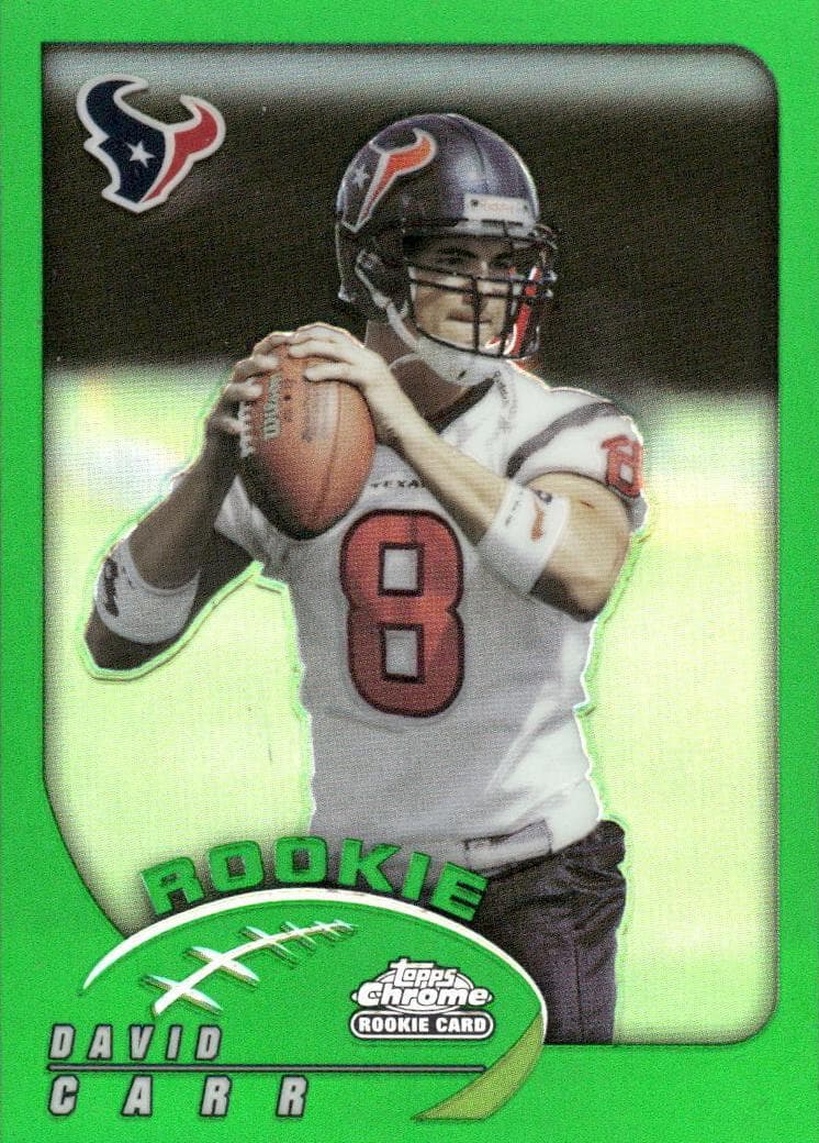 David Carr 2002 topps