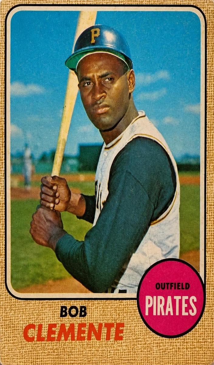 Bob Clemente 1968 topps O-Pee-Chee