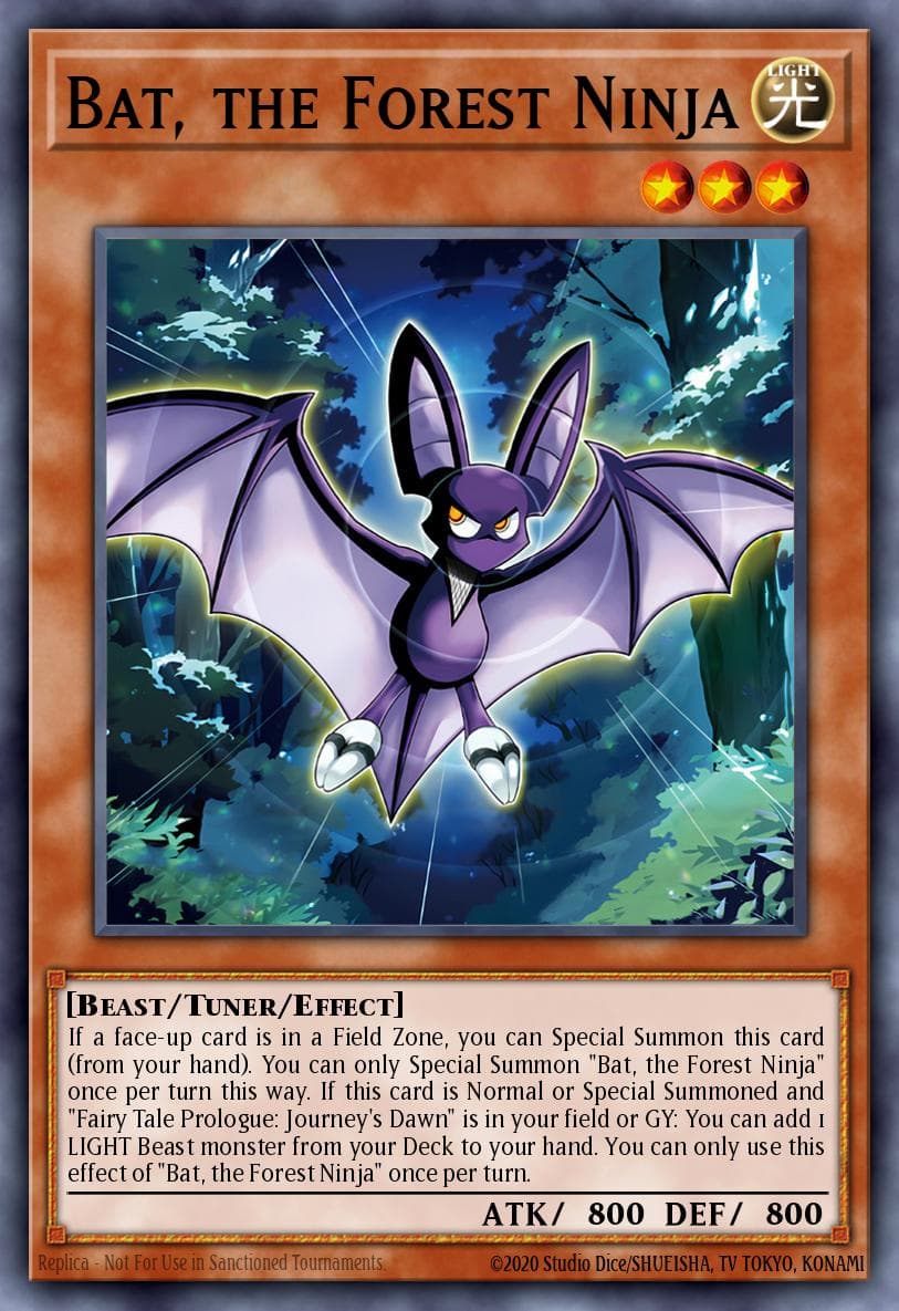 Bat, the Forest Ninja 2025 Yu-Gi-Oh! Battles of Legend: Monster Mayhem