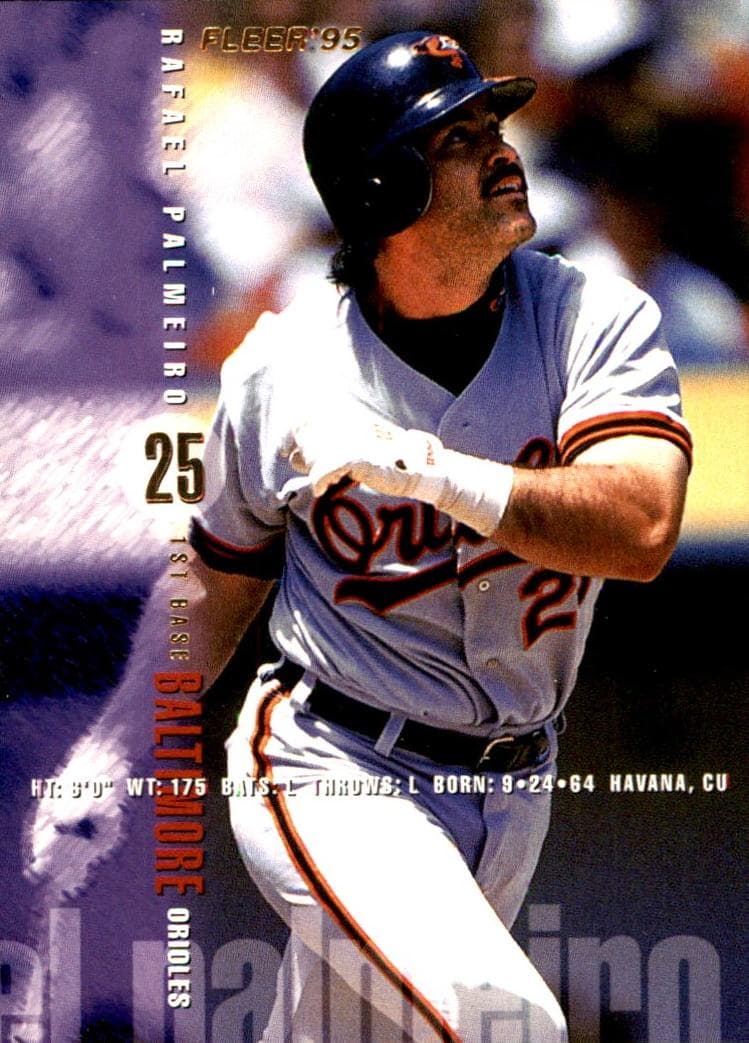 Rafael Palmeiro 1995 unknown