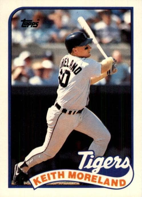 Keith Moreland 1989 topps