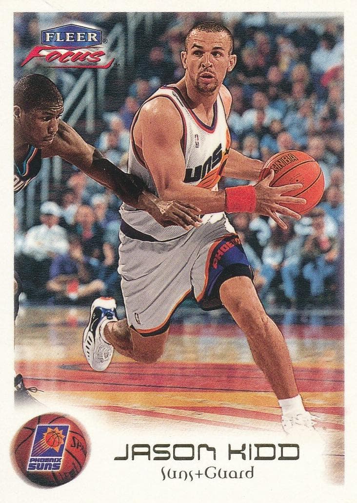Jason Kidd 1999 fleer Focus