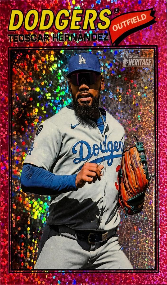 Teoscar Hernandez trading card