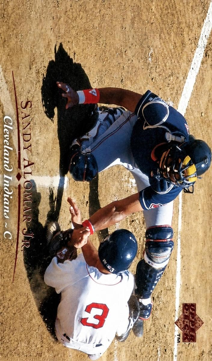 Sandy Alomar Jr. 1995 upper-deck Upper Deck