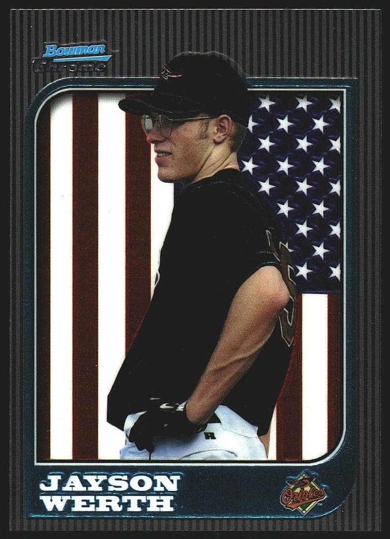 Jayson Werth 1997 bowman Chrome
