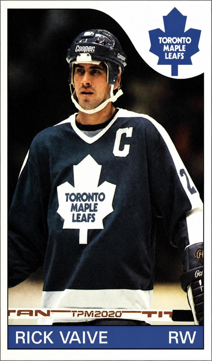 Rick Vaive 1985 topps Topps