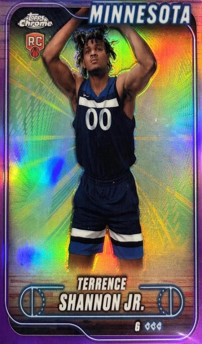 Terrence Shannon Jr. 2024 Topps Chrome rookie card