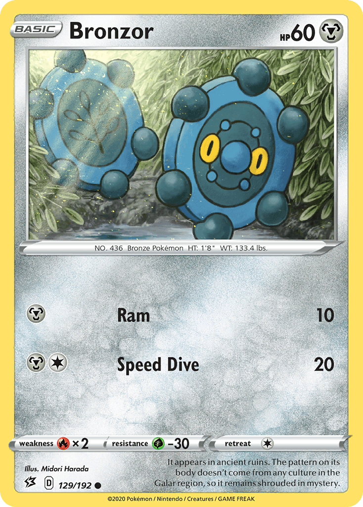 Bronzor 2020 Pokemon Rebel Clash