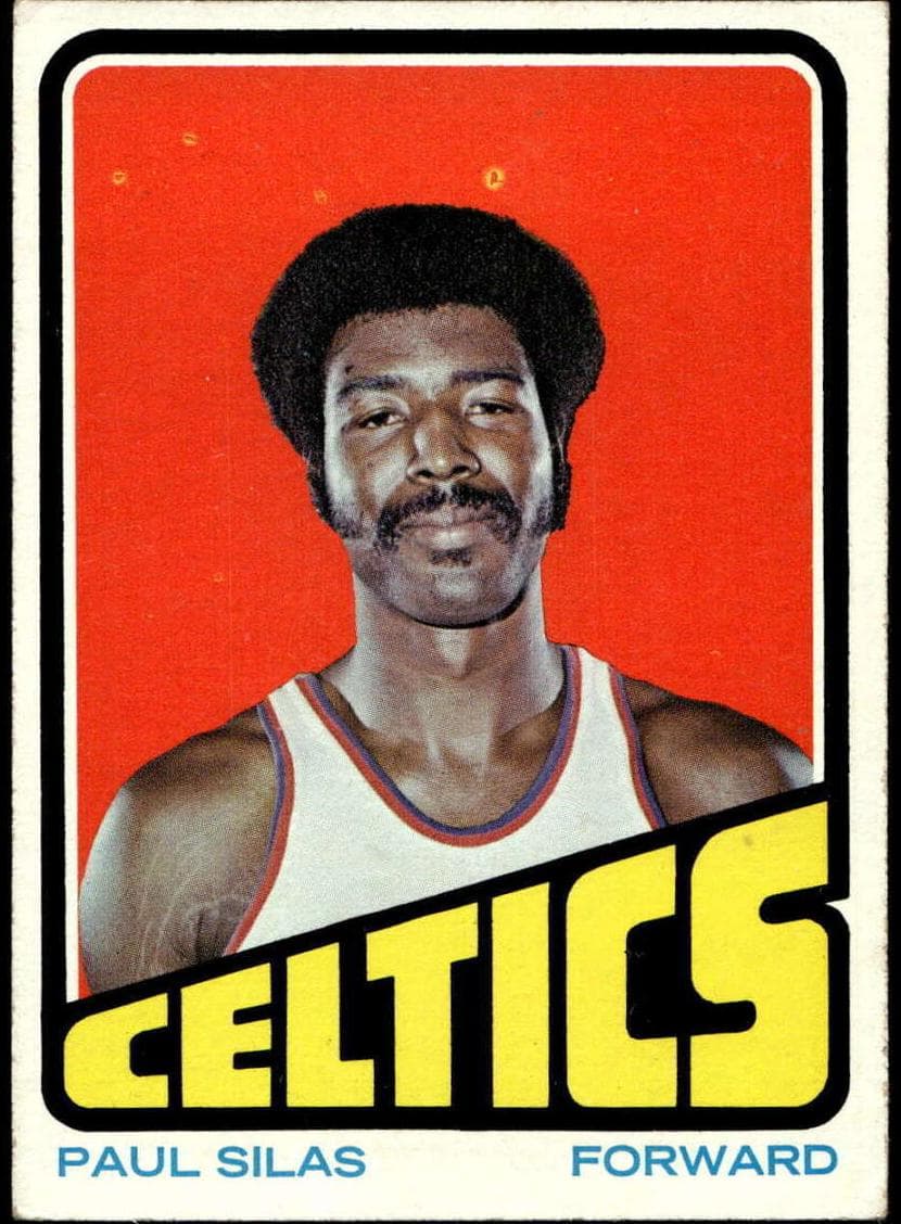 Paul Silas 1972 topps Topps