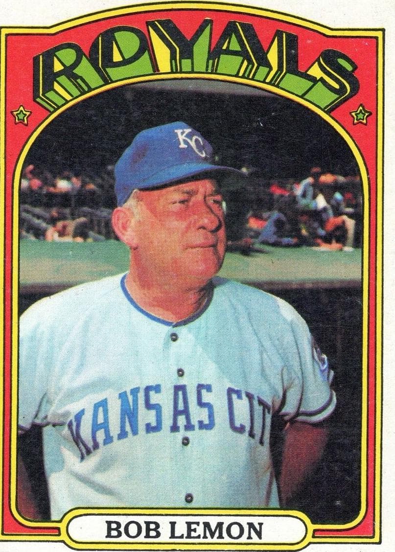 Bob Lemon 1972 topps Topps