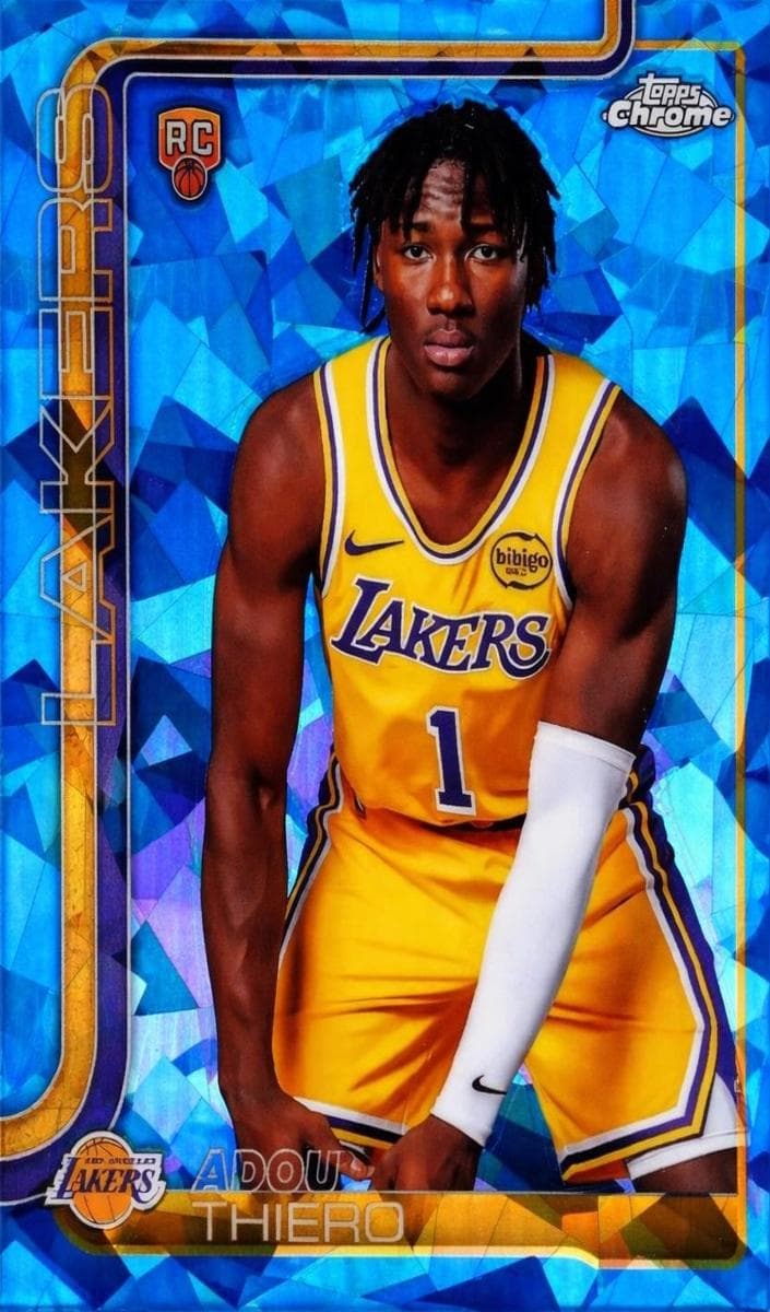 Adou Thiero trading card