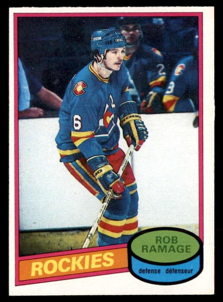 Rob Ramage 1980 o-pee-chee