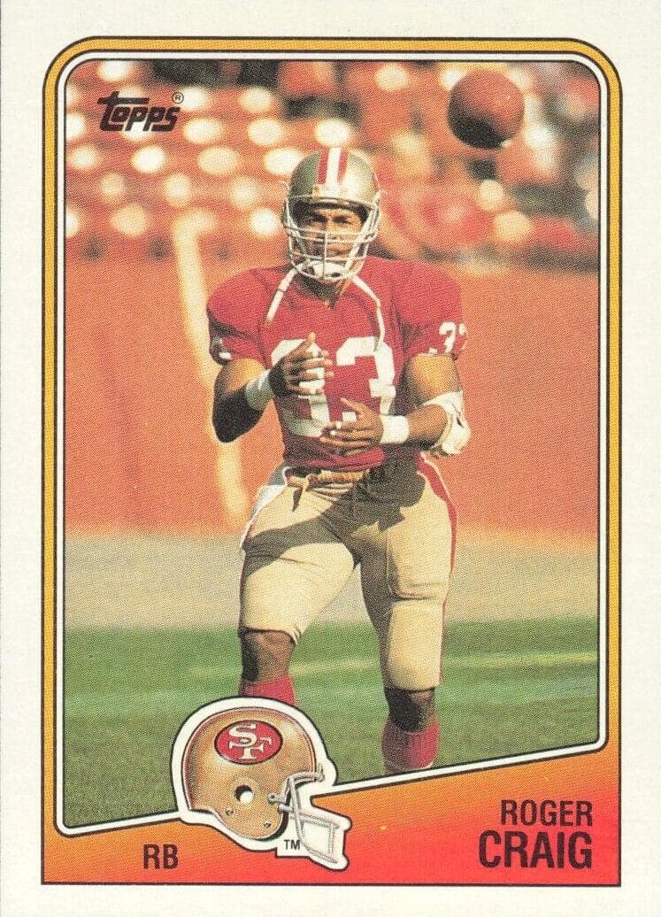 Roger Craig 1988 topps Topps