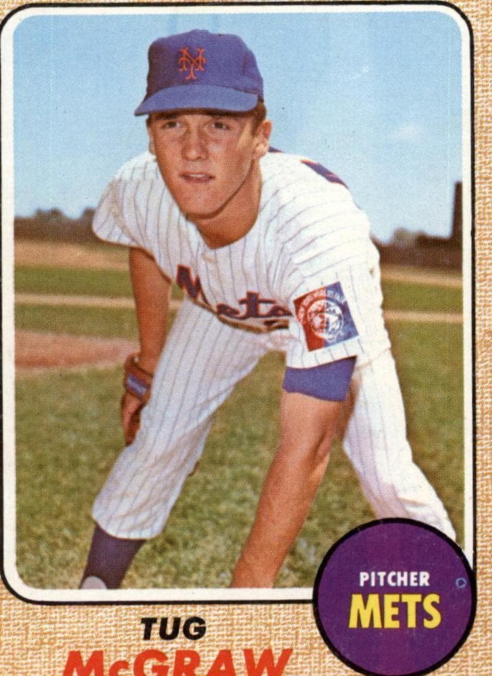 Tug McGraw 1968 topps Topps