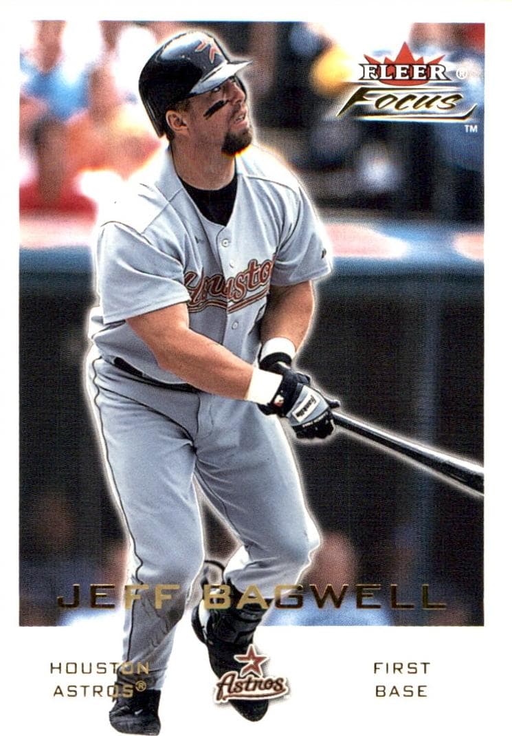 Jeff Bagwell 2001 fleer Fleer Focus