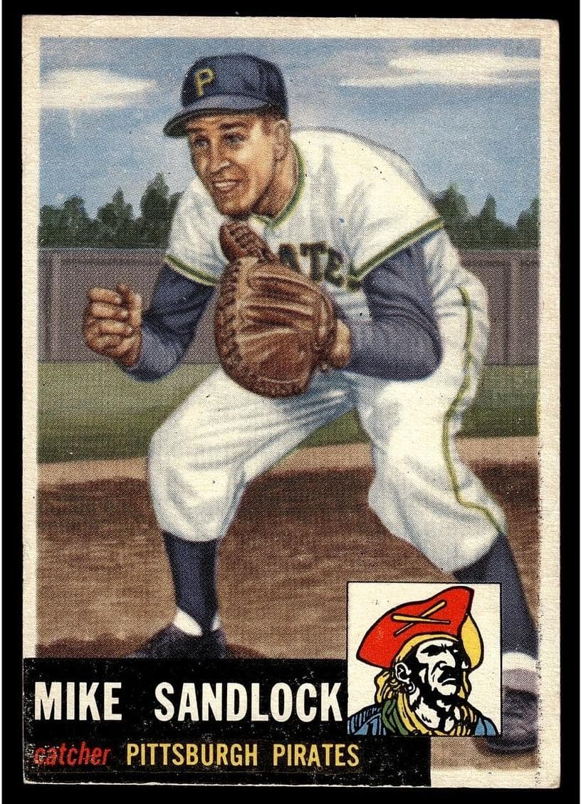 Mike Sandlock 1953 topps Topps
