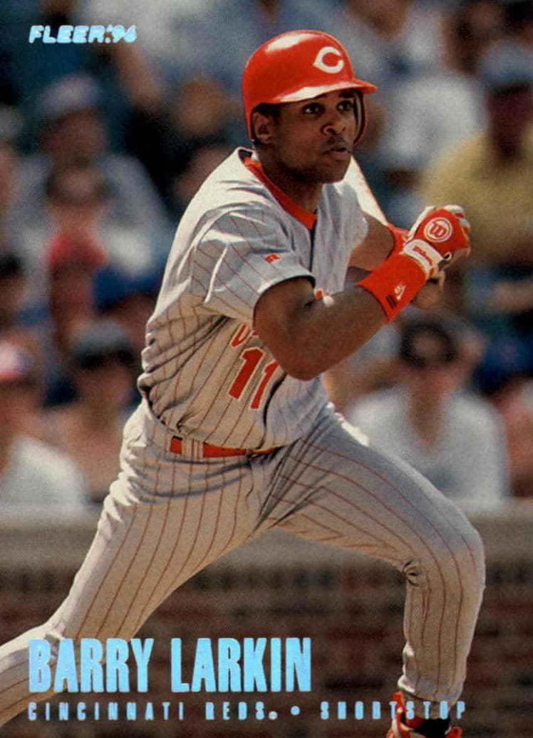 Barry Larkin 1996 fleer Fleer