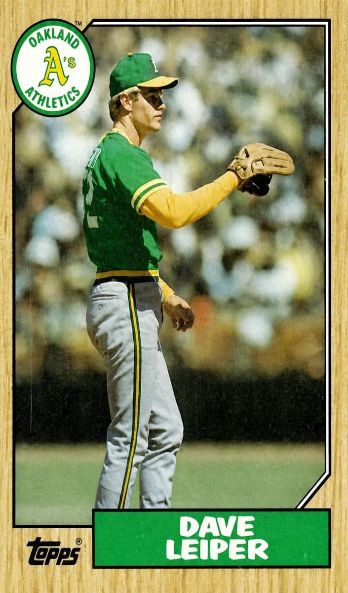Dave Leiper trading card