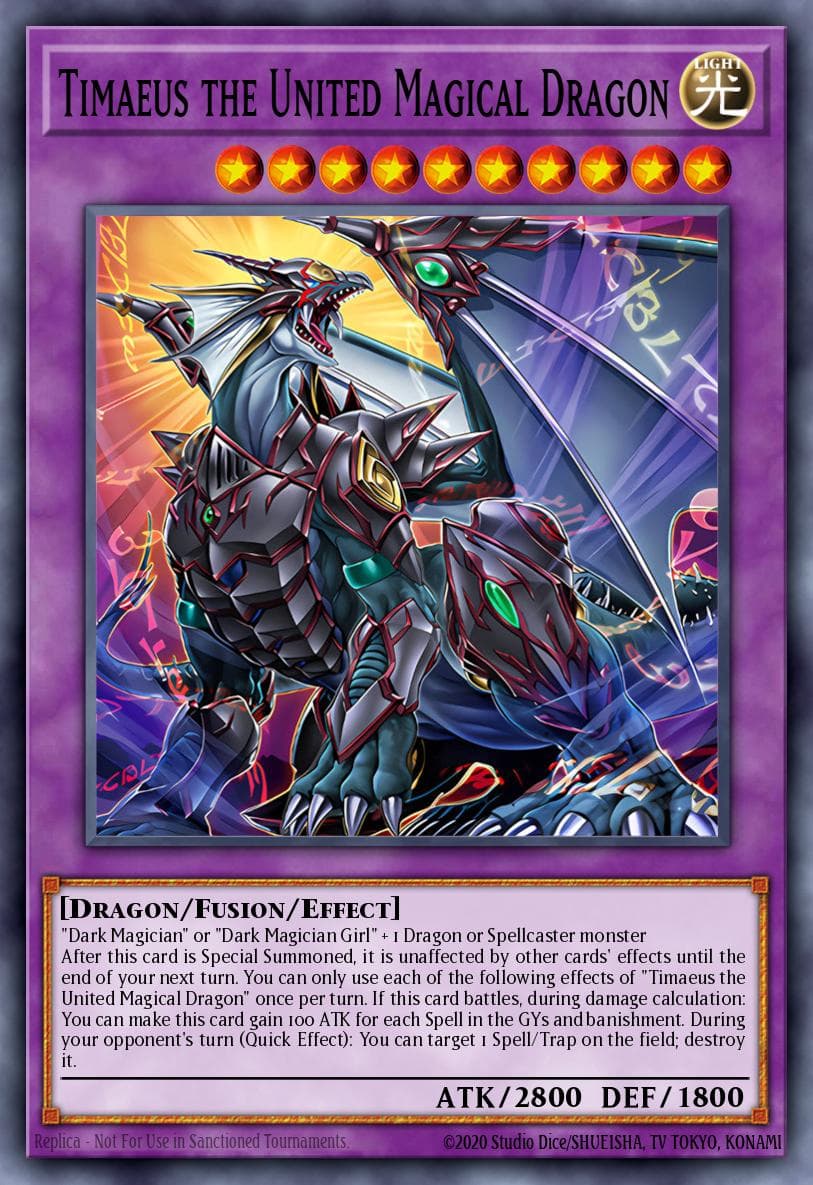 Timaeus the United Magical Dragon #MZMU-EN012