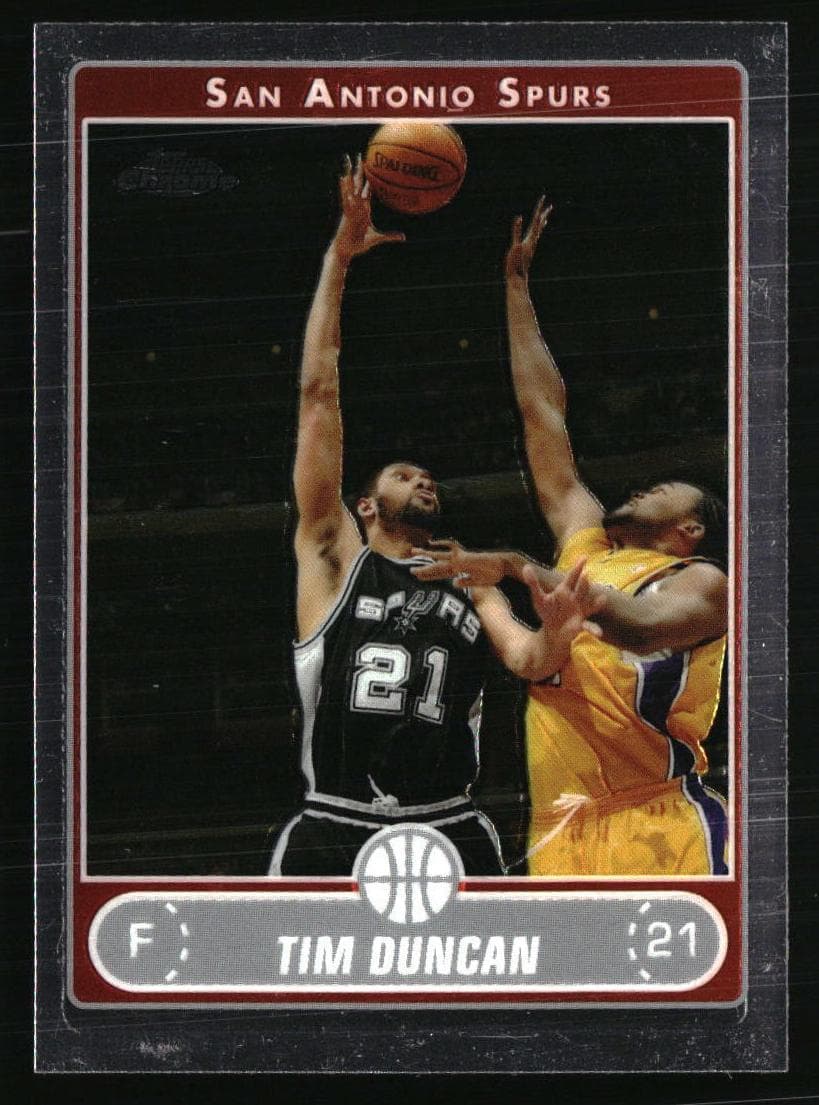 Tim Duncan 2006 topps Topps