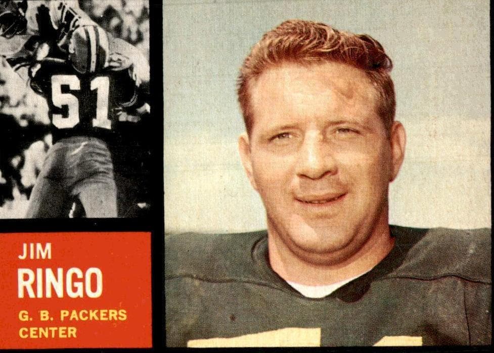 Jim Ringo 1962 topps
