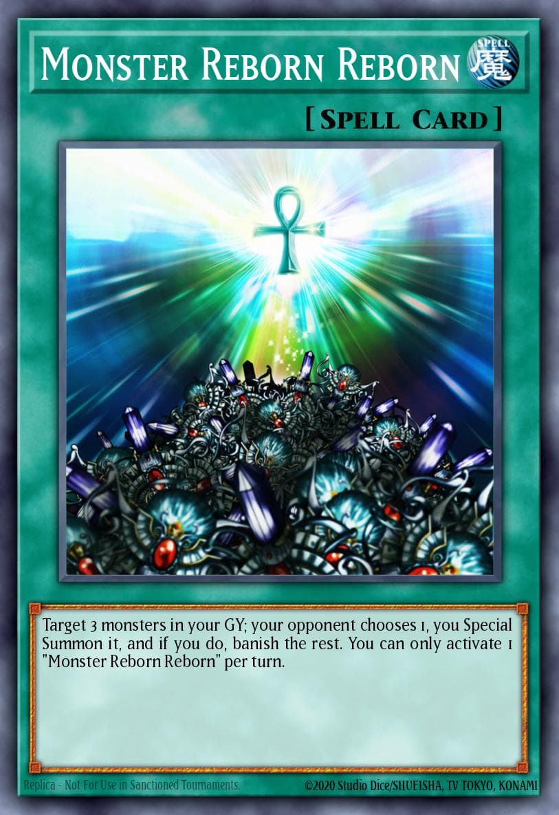 Monster Reborn Reborn 2019 Yu-Gi-Oh! 2019 Gold Sarcophagus Tin Mega Pack