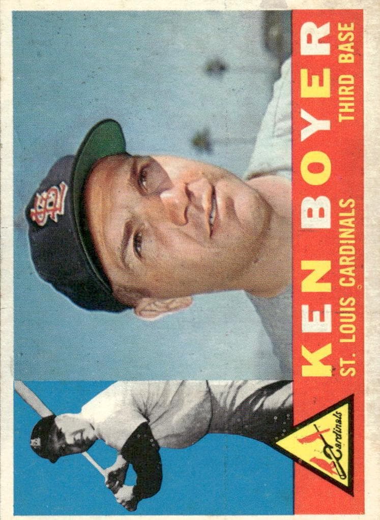 Ken Boyer 1960 topps Topps