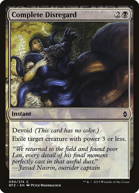 Complete Disregard #90