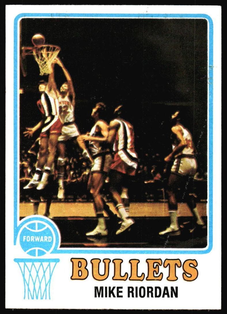 Mike Riordan 1973 topps Topps