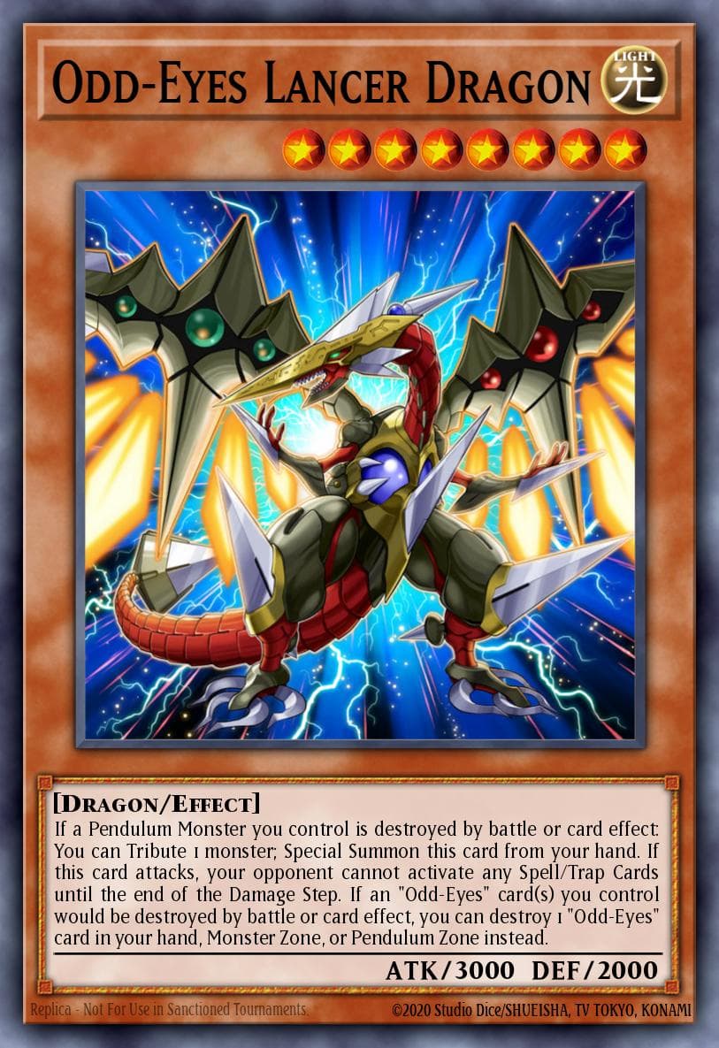 Odd-Eyes Lancer Dragon #BLLR-EN001